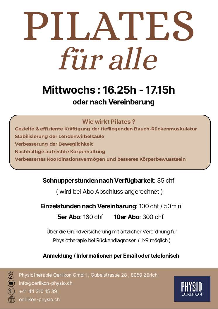 Flyer Pilates